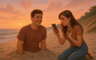 Man Gets Swallowed by Sand… and Falls in Love? Lake Michigan Mishap Sparks Unexpected Romance