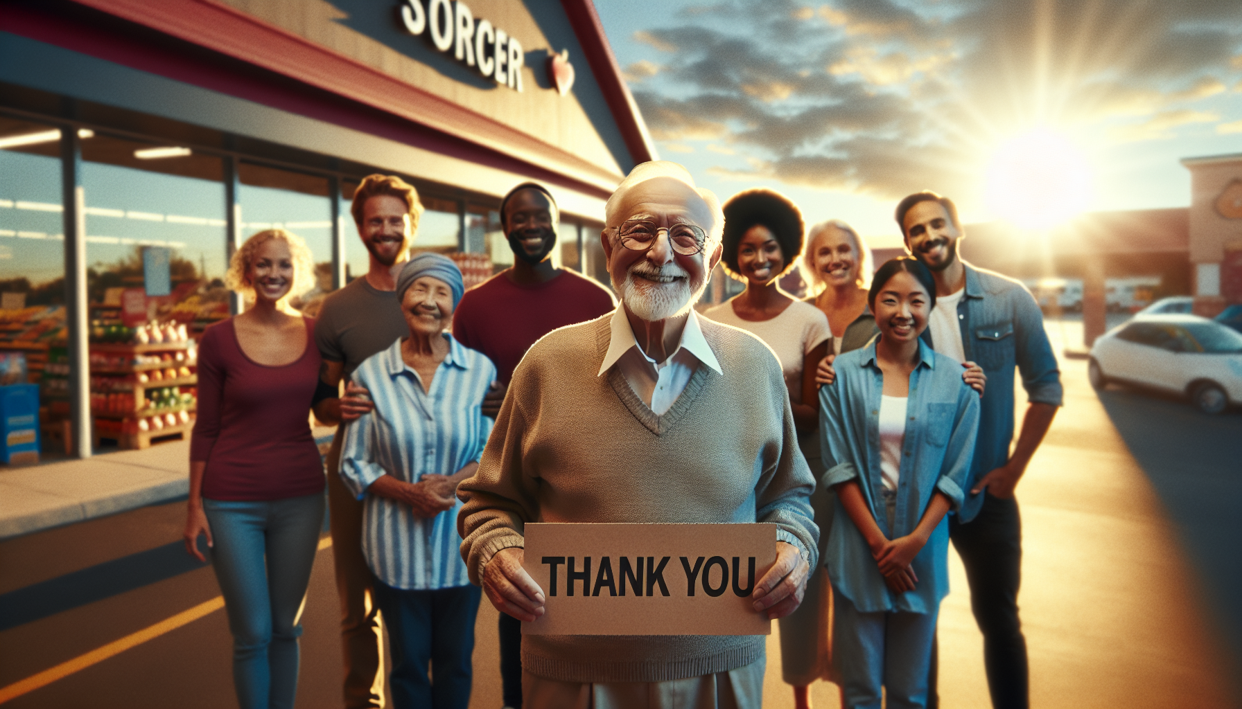 Community Unites to Help 88-Year-Old Grocery Worker